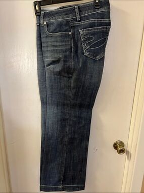 Stetson Women's Dark Blue Flare Jeans